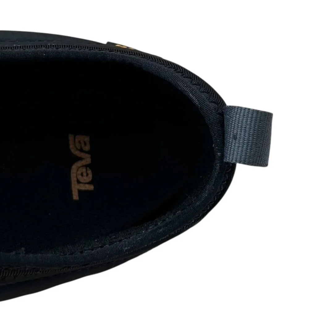 Teva ReEMBER Vistaverse‎ Women’s Slip-On Lined Shoes 8 Black Casual Comfort